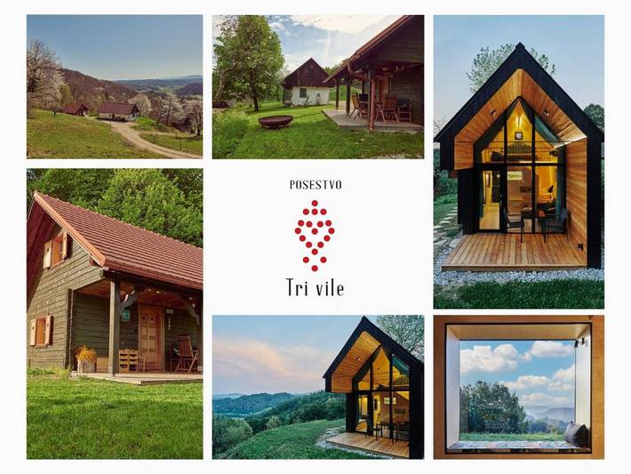 Ferienhaus für 6 Personen, mit Ausblick und Garten, kinderfreundlich