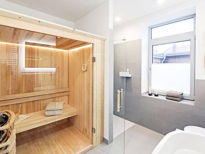 Ferienhaus für 4 Personen, mit Terrasse und Sauna sowie Garten in Dänschendorf - 4