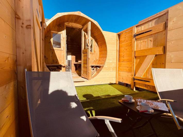 Gîte pour 4 personnes, avec vue ainsi que sauna et jardin à Ancelle - 4