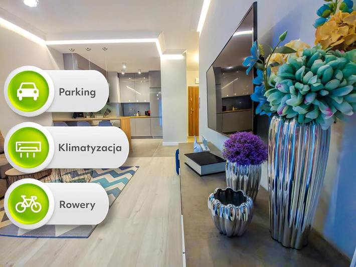 Apartament wakacyjny dla 4 osób, z taras w Zielona Góra