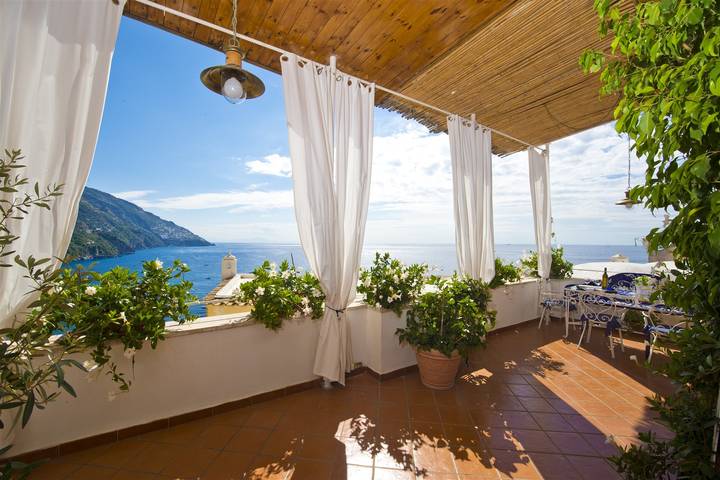 Location de vacances pour 6 personnes, avec vue et terrasse, animaux acceptés sur la Côte Amalfitaine - 4