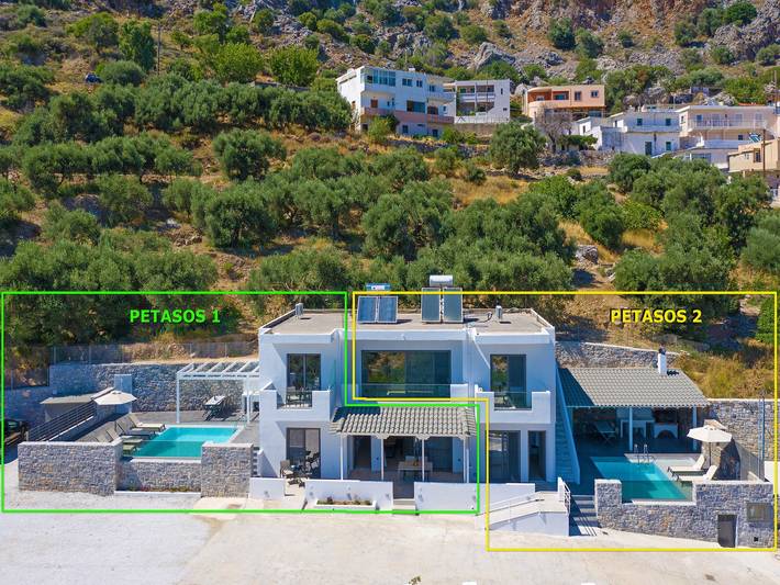 Villa for 4 people, with children pool and balcony as well as pool, child-friendly - 1