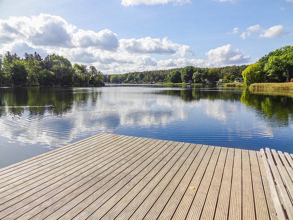 Vacation house for 6 people with terrace in Krakow am See, Mecklenburg Lakes