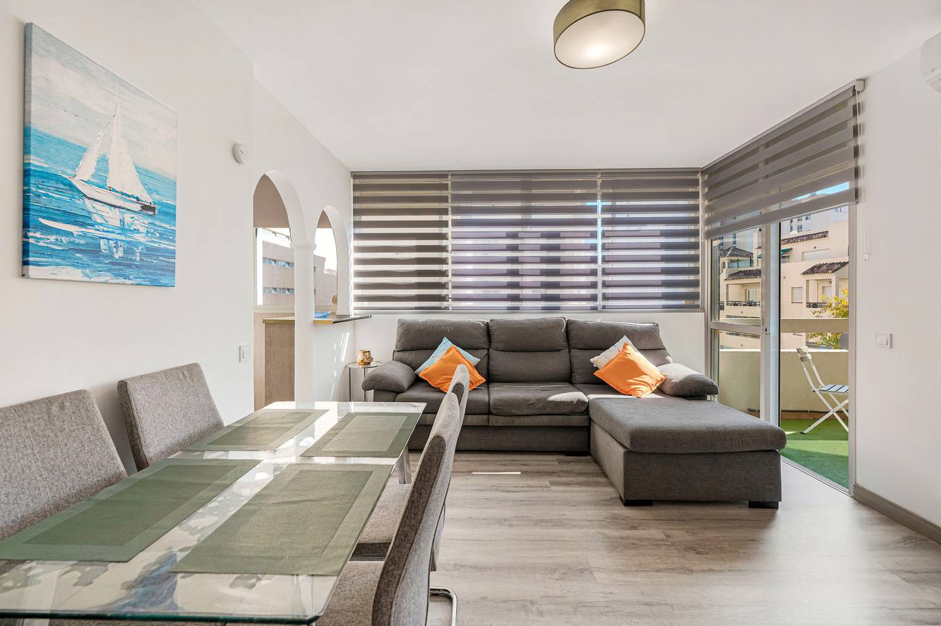 Appartement entier, « Appartement au centre de Marbella » avec piscine partagée, Wi-Fi et climatisation in Marbella Centre, Marbella