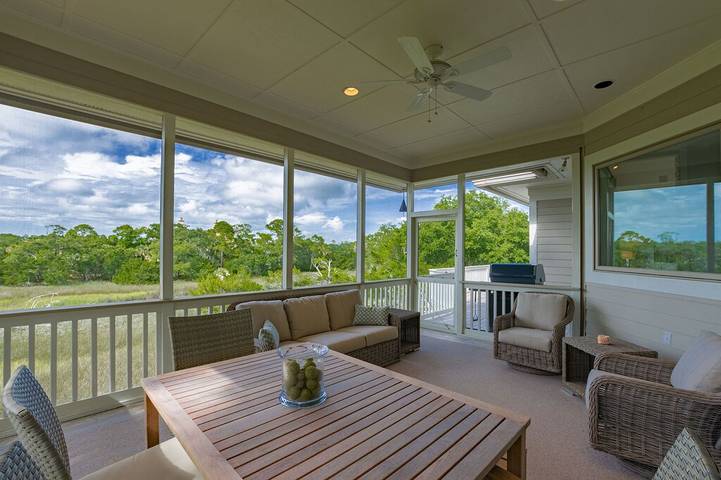 Vacation rental for 10 people, with balcony in Kiawah Island