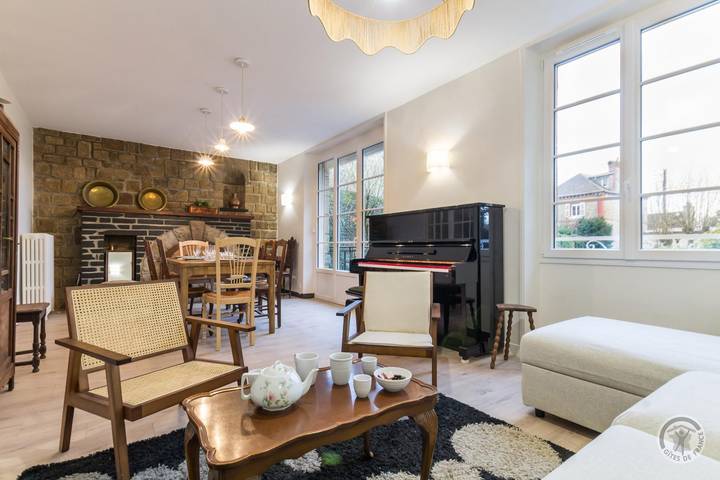 Maison de vacances pour 10 personnes, avec jardin à Avranches