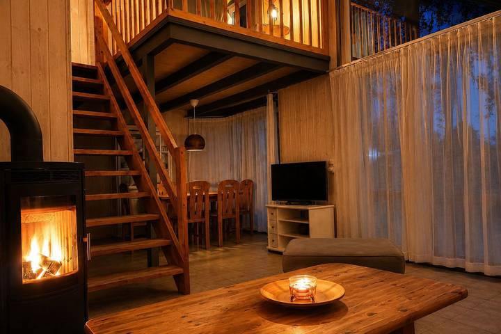 Ferienhaus für 6 Personen, mit Terrasse und Garten sowie Sauna und Seeblick in Mirow - 4