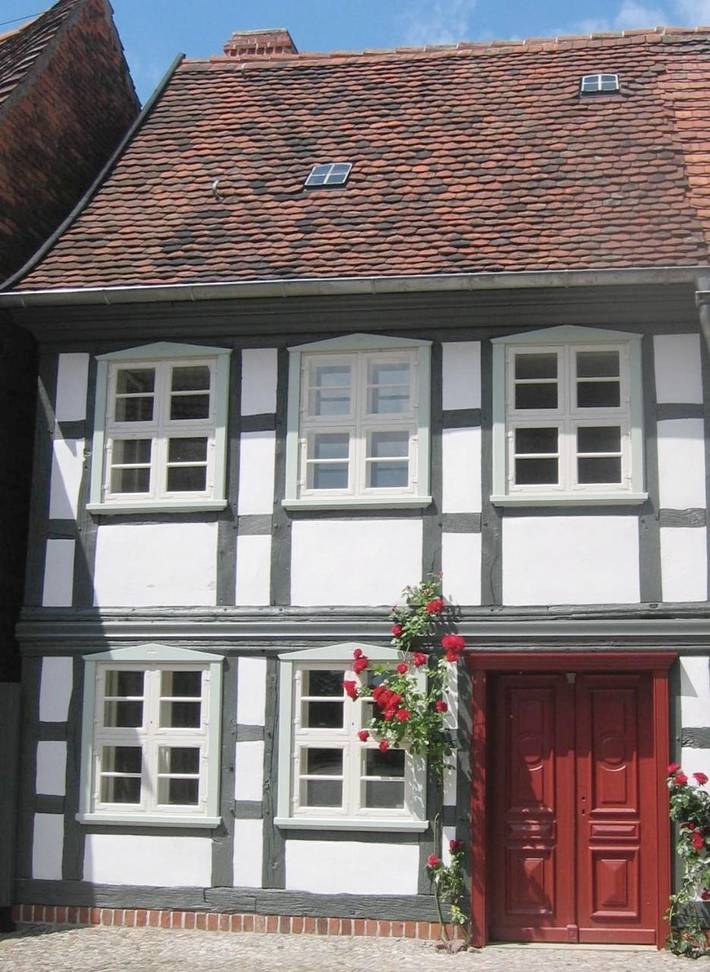 Ferienhaus für 4 Personen, mit Terrasse und Garten sowie Ausblick