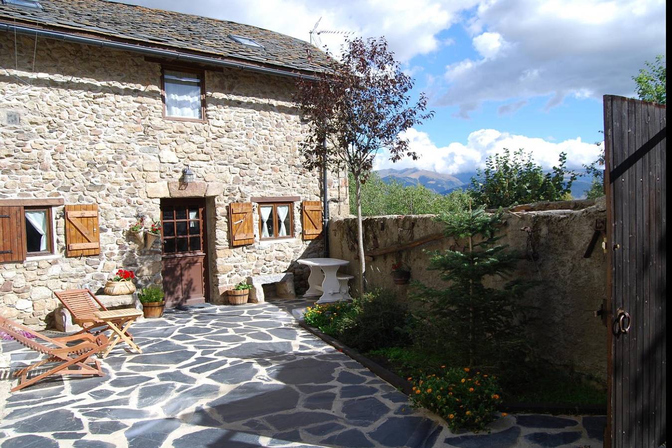 Ferienhaus für 4 Personen mit Garten in Dorres, Parc naturel régional des Pyrénées catalanes