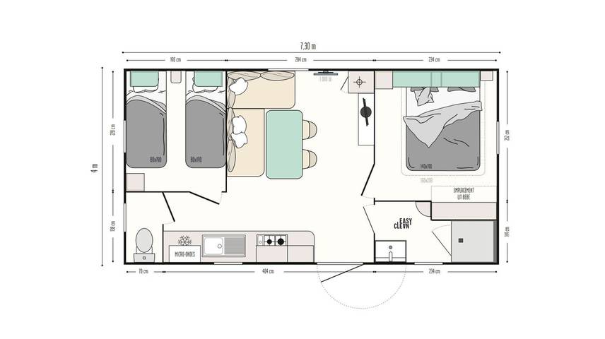 Ferienhaus für 4 Personen, mit Garten in Luxemburg - 4