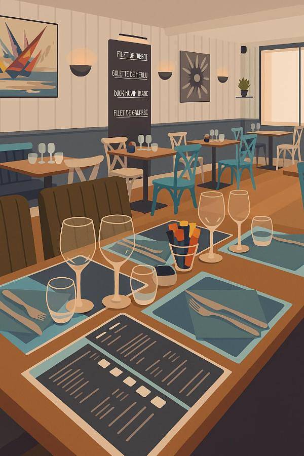Hotel Restaurant L'Atlantique in Saint-Jean-de-Monts, Vendée