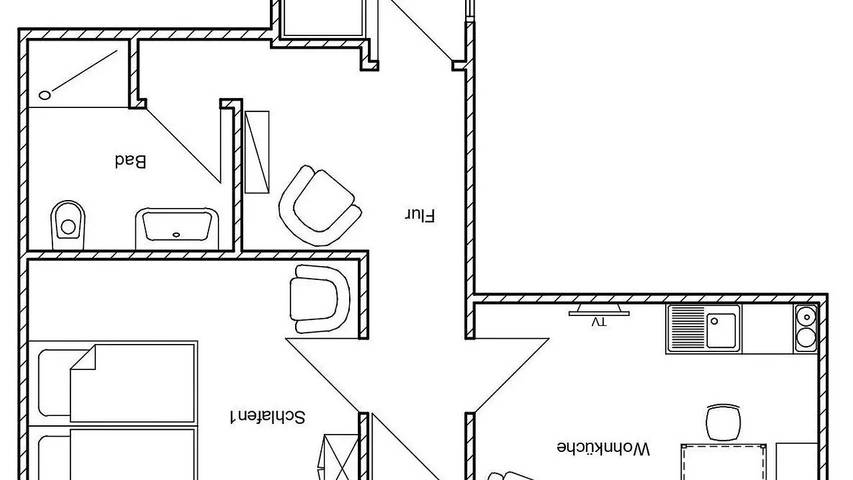 Ferienwohnung für 3 Personen in der Pfalz - 2