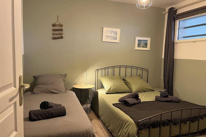Gîte pour 5 personnes, avec jardin dans Plage de la Digue Jules Noiret - 2