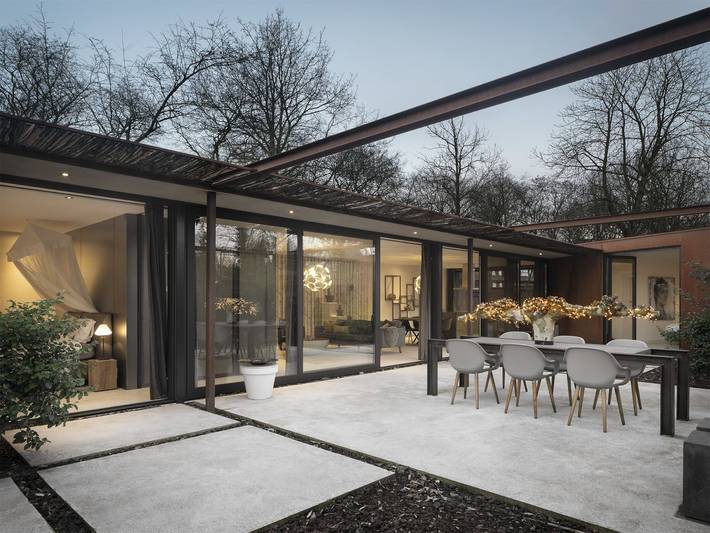 Ferienhaus für 4 Personen, mit Terrasse und Whirlpool