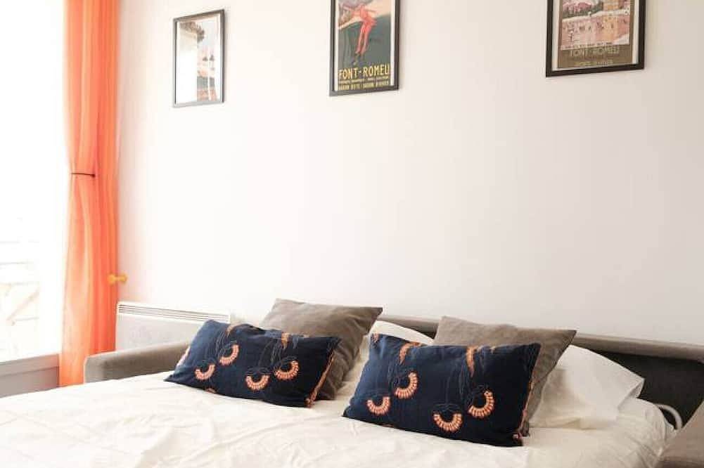 Apartamento entero, Altitude 1760 - Studio avec balcon ensoleillé in Font-Romeu-Odeillo-Via, Parque Natural Regional de los Pirineos Catalanes