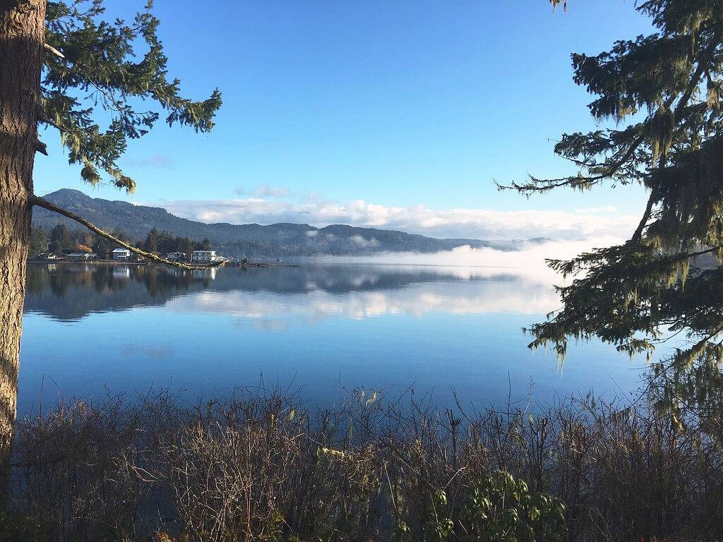 Haus am Meer auf 3 Hektar mit Whirlpool und Privatstrand und Dock in East Sooke, Vancouver Island