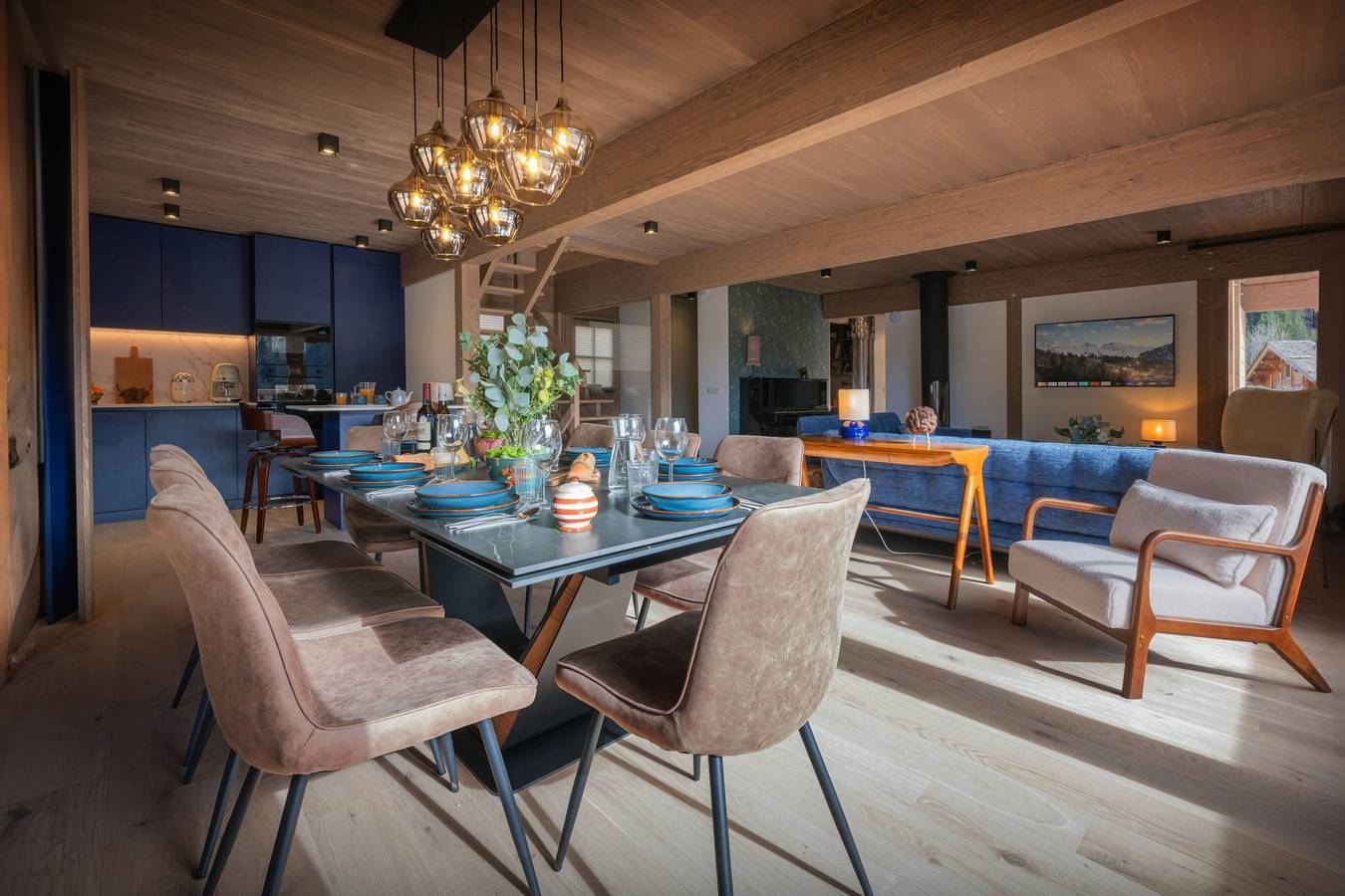 4 star chalet for 11 (9 adults) -sauna, hot tub, home cinema - Ovo Network in Le Grand-Bornand, Annecy und Umgebung