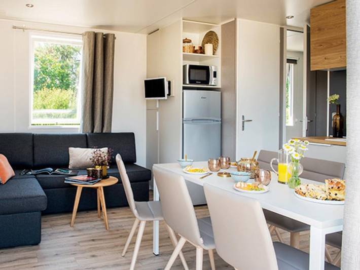 Camping pour 6 personnes, avec sauna et bassin pour enfant à Seignosse - 4
