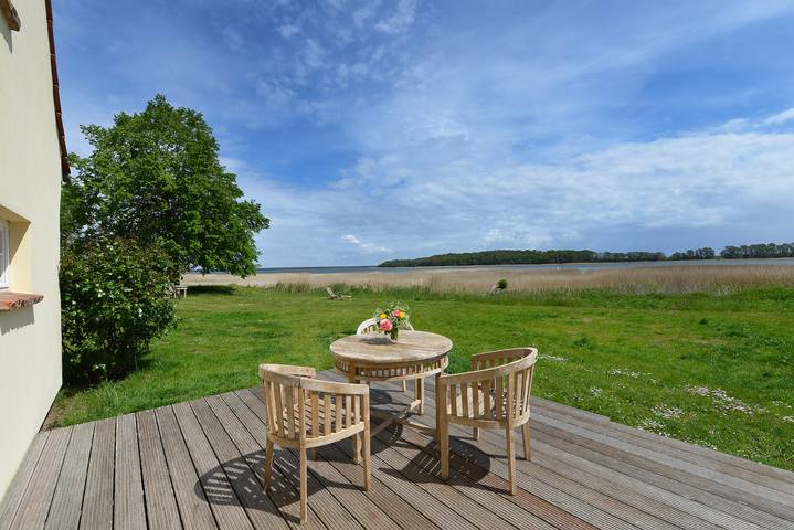 Ferienhaus für 6 Personen, mit Sauna und Garten sowie Ausblick, mit Haustier