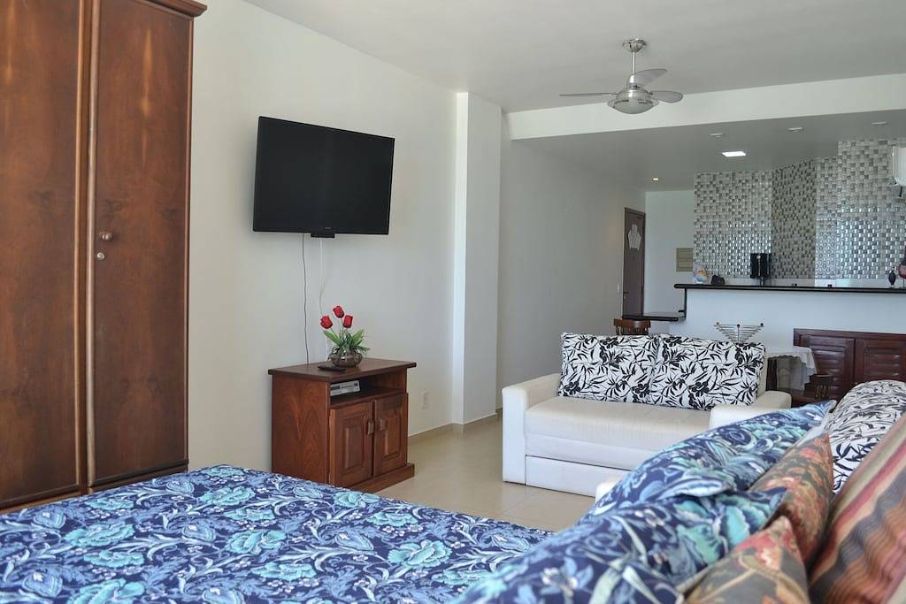 Ganze Wohnung, Loft mit Meerblick - Gargiolli Season in Praia do Forno, Rio de Janeiro (Bundesstaat)