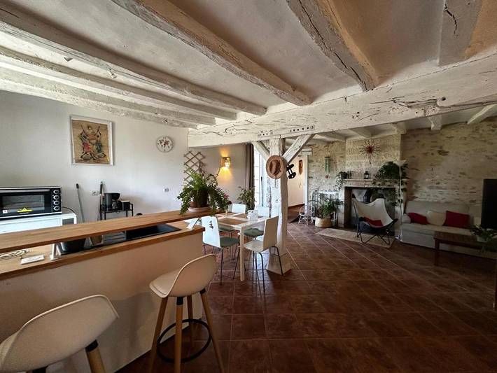 Location de vacances pour 4 personnes, avec piscine ainsi que terrasse et jardin à Tournon-Saint-Pierre - 4