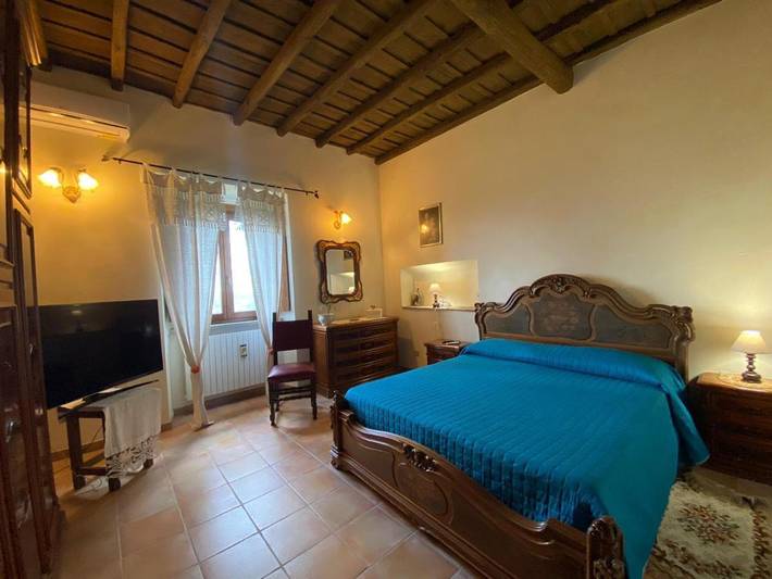 Agriturismo per 2 persone, con Balcone e Terrazza nonché Giardino e Panorama a Viterbo
