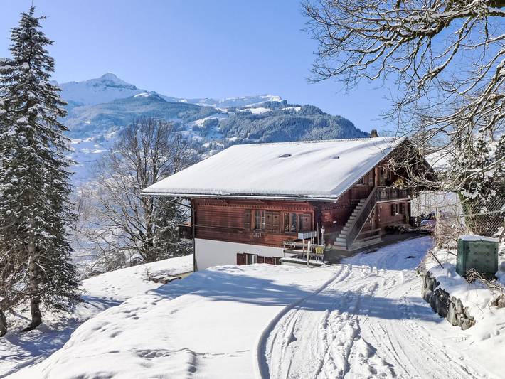 Vakantiewoning voor 6 personen, met balkon en uitzicht in Grindelwald