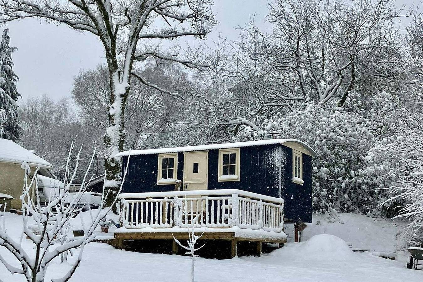Blockhütte für 2 Personen mit Garten in Bristol, Südwestengland