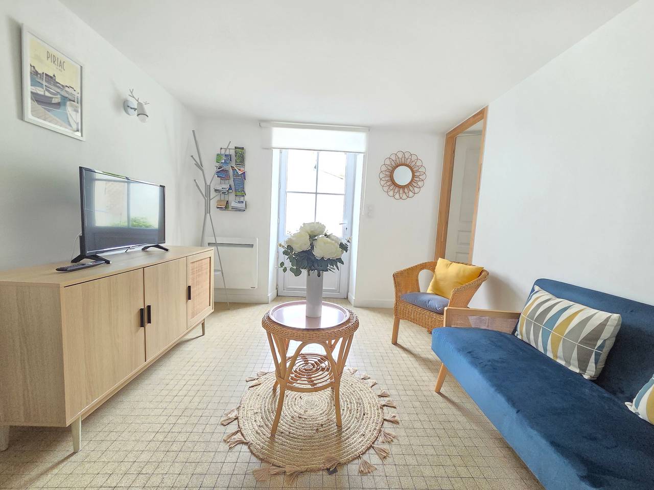 Apartamento de 2 Habitaciones con Jardín Privado Cerca de la Playa in Saint-Brevin-les-Pins, Côte de Jade