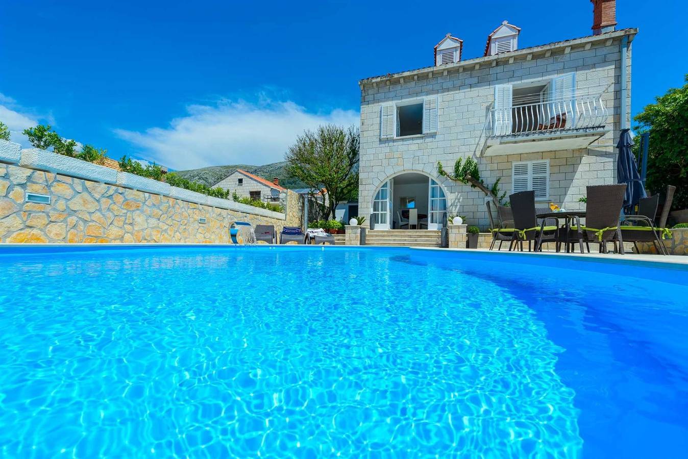 Villa voor 11 personen met balkon in Dubrovnik, Grad Dubrovnik