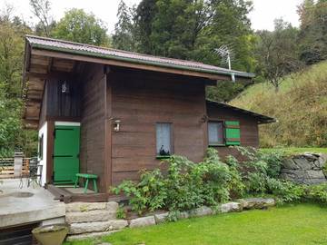 Maison de campagne pour 2 personnes, avec terrasse et vue à Domancy