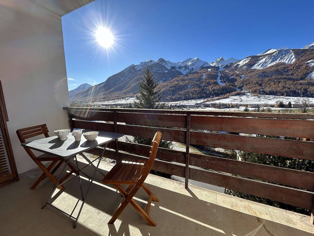 Apartamento entero, Estudio cabina 4 pers. en Monêtier-les-Bains, estacionamiento, balcón vista montaña in Le Monêtier-les-Bains, Serre Chevalier