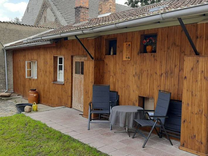 Ganze Ferienwohnung, Ferienhaus zur Eiche am Dorfanger - Ferienwohnung Claudia kl. Fw in Waldow/ Brand, Schönwald (Brandenburg)