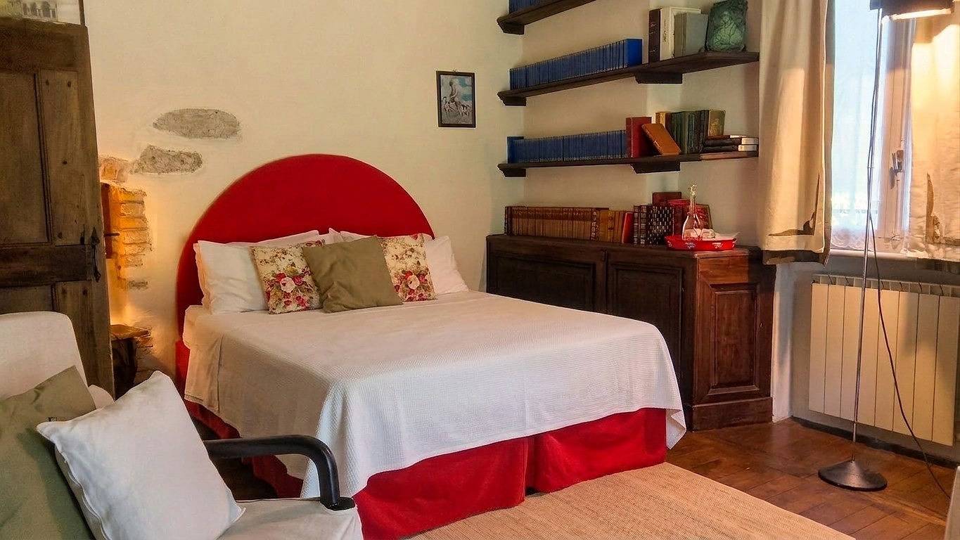 Antica cascina del medico - Stanza dei Libri in Muzzano, Walliser Alpen