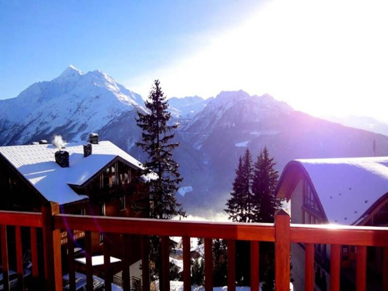 Apartamento entero, 4 Habitaciones para 8 Personas in La Rosière, Montvalezan