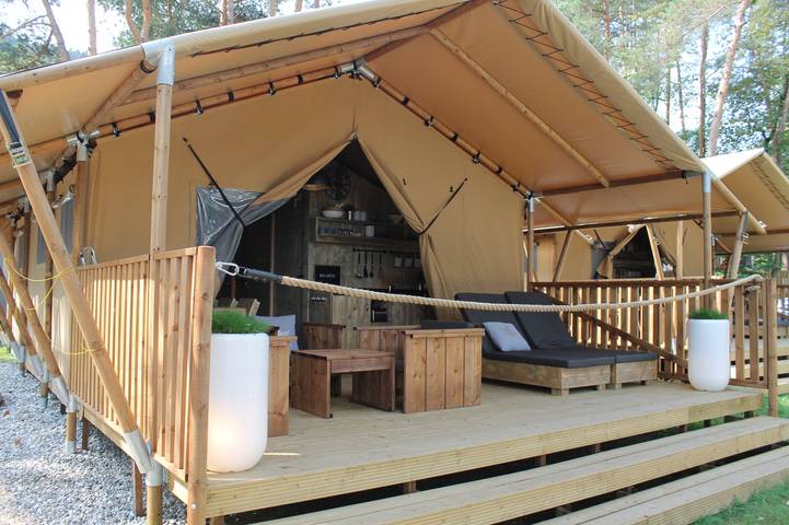 Bungalow für 6 Personen, mit Seeblick und Garten am Idrosee