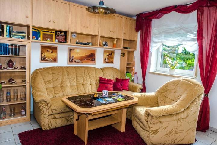 Vakantiewoning voor 3 personen, met tuin in Cospudener See