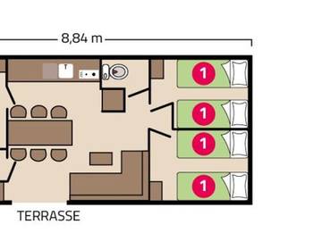 Camping pour 6 Personnes dans Boyardville, Saint-Georges-d'Oléron, Photo 4