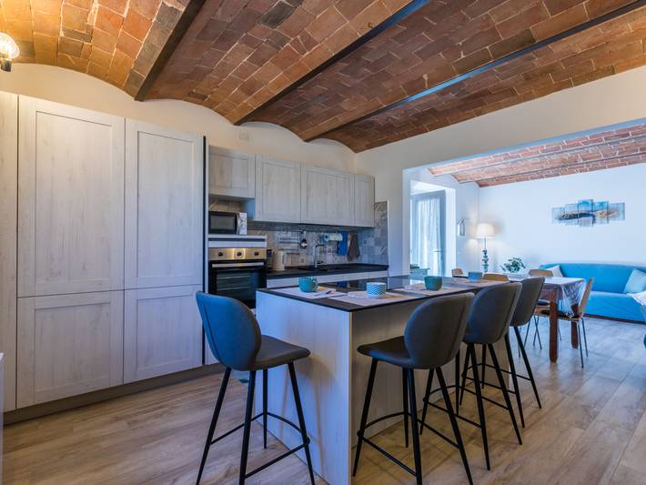 Ferienwohnung für 6 Personen, mit Terrasse und Garten in Castagneto Carducci