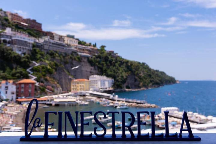 Ośrodek wypoczynkowy dla 2 osób, z Balkon i Taras oraz Widok w Sorrento