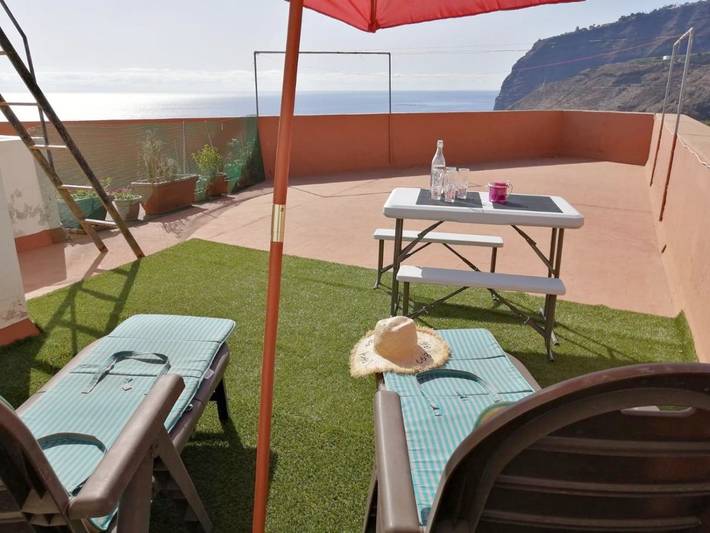 Casa rural para 5 personas, con vistas y balcón en Tazacorte - 2