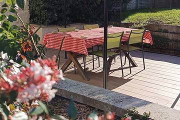 Location de vacances pour 4 personnes, avec jardin à Langeais
