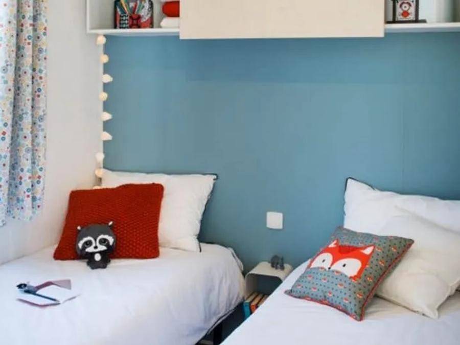 Camping 2 Plages et Océan - Mobilhome 6 personas - Aqua 2 hab 4/6 personas Terraza semicubierta - Île aux trésors in Châtelaillon-Plage, Región de La Rochelle