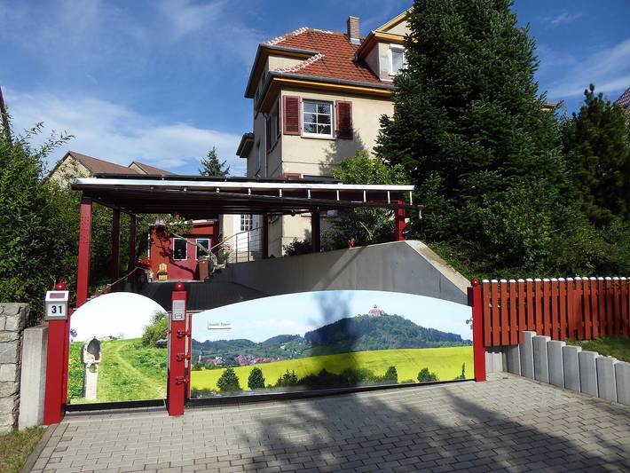 Ganze Ferienwohnung, Ferienwohnung zum Riesenlöffel - Fw mit 2 Schlafz.,Wohnz.,Küche,Bad mit Dusche+Wc,1.Etage,66m² in Arnstadt, Thüringer Kernland