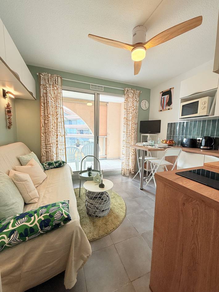 Gîte pour 2 personnes, avec terrasse dans Port de Sète - 4
