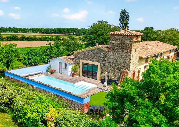 Casa de vacaciones para 6 personas, con jardín además de piscina y sauna - 1