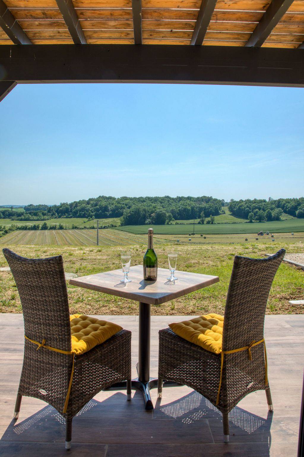 Ganze Wohnung, Der Anhang Coté castagne in Eymet, Périgord Pourpre