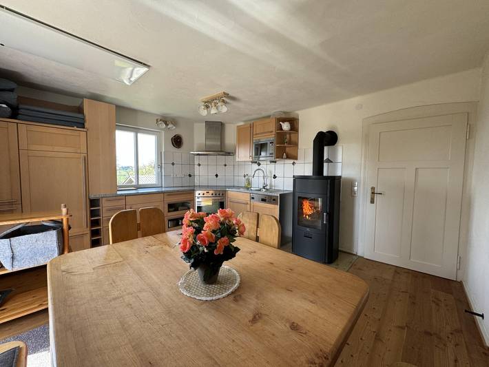 Ferienwohnung für 6 Personen, mit Balkon und Terrasse sowie Garten in Isny im Allgäu