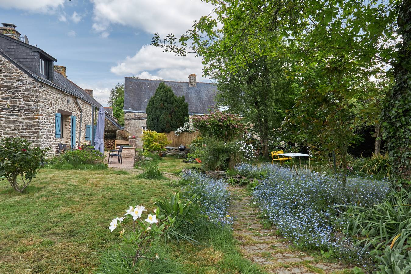 Maison de vacances "Ville Moizo" avec jardin privé et Wi-Fi in Sérent, Région de Vannes