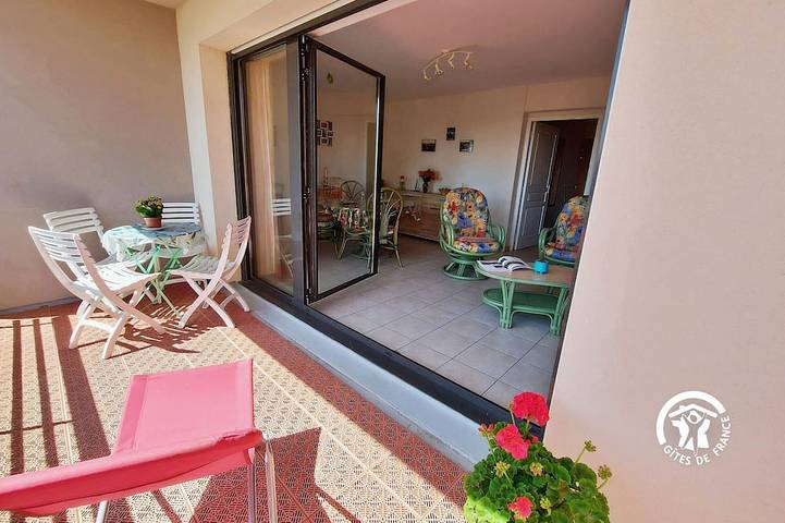 Apartamento de vacaciones para 4 personas, con balcón - 1